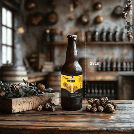 Rótulo para Cerveja (7x8cm) - 4 Cantos Arredondados