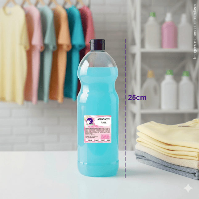 Rótulo para Amaciante (5x5cm) - 4 Cantos Arredondados