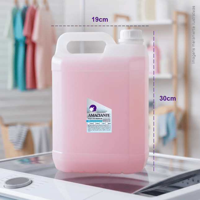 Rótulo para Amaciante (5x7cm) - Diagonal