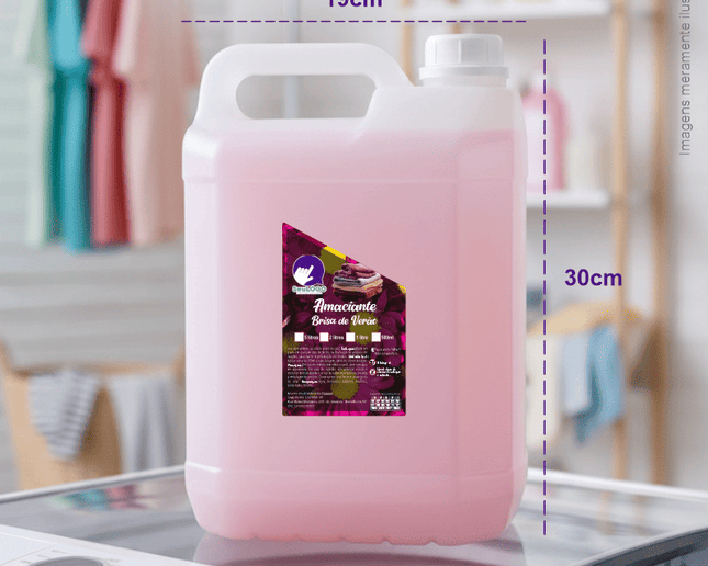 Rótulo para Amaciante (7x11cm) - Diagonal