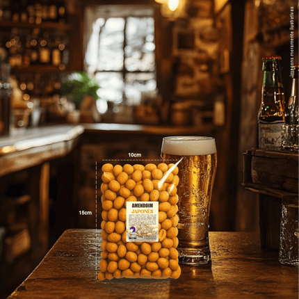 Rótulo para Amendoim Japonês (4x5cm) - 4 Cantos Arredondados