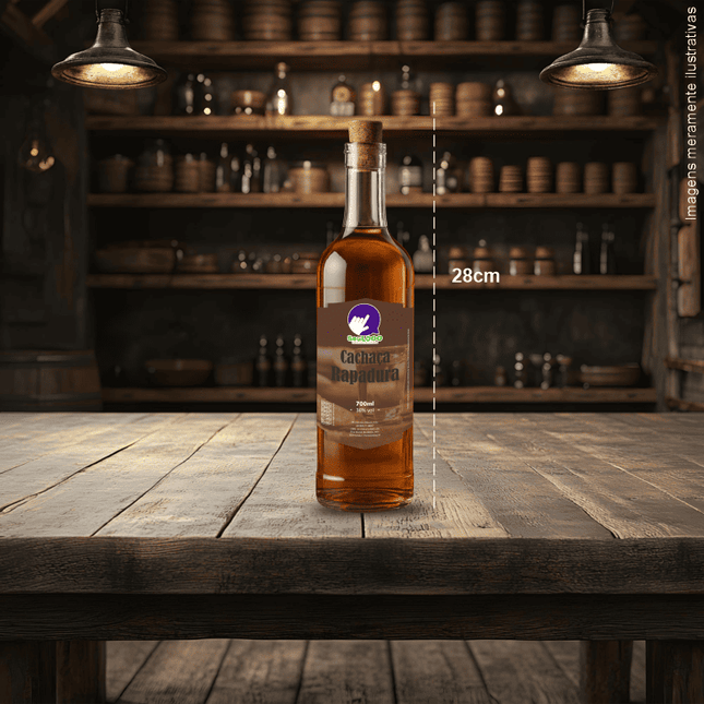 Rótulo para Cachaça (7x11cm)- Brasão