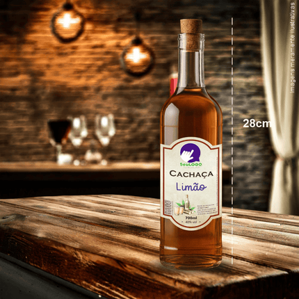 Rótulo para Cachaça (7x11cm) - Moldura