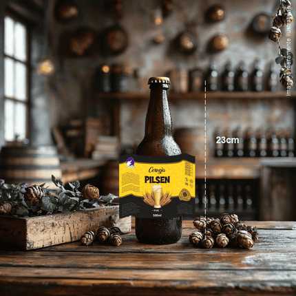 Rótulo para Cerveja (11x9cm) - 4 Cantos Arredondados