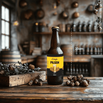 Rótulo para Cerveja (11x9cm) - 4 Cantos Arredondados