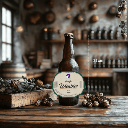 Rótulo para Cerveja (11x9cm)-Oval