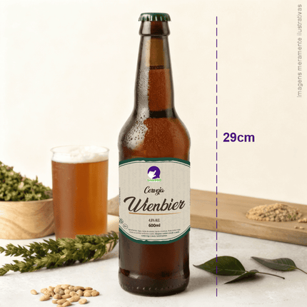 Rótulo para Cerveja (11x9cm)-Oval