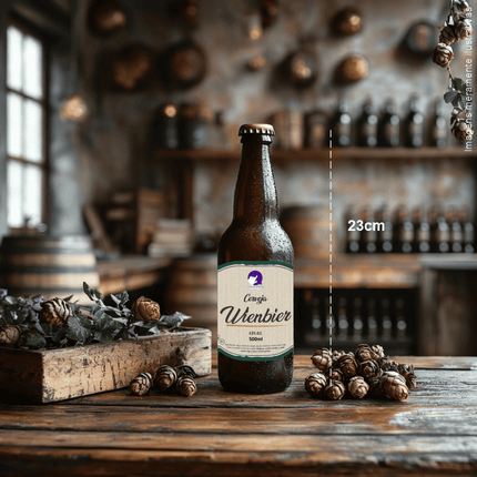 Rótulo para Cerveja (11x9cm)-Oval