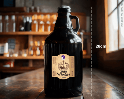 Rótulo para Cerveja (7x8cm)-Moldura