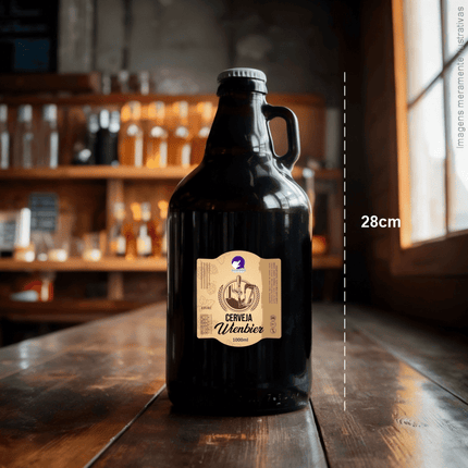 Rótulo para Cerveja (7x8cm)-Moldura