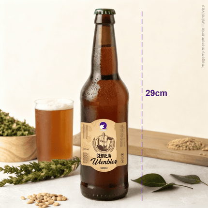 Rótulo para Cerveja (7x8cm)-Moldura