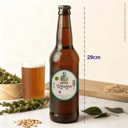 Rótulo para Cerveja (7x8cm) - Oval