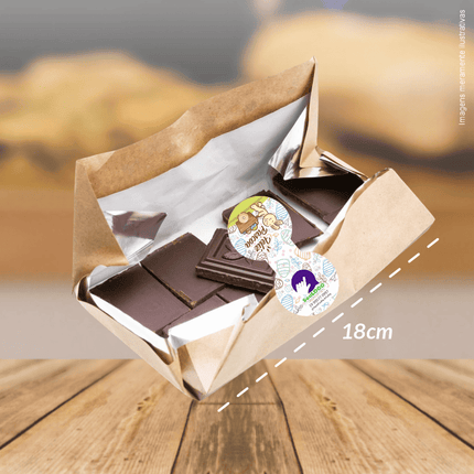 Rótulo de Páscoa (4x8,5cm) - Gravata