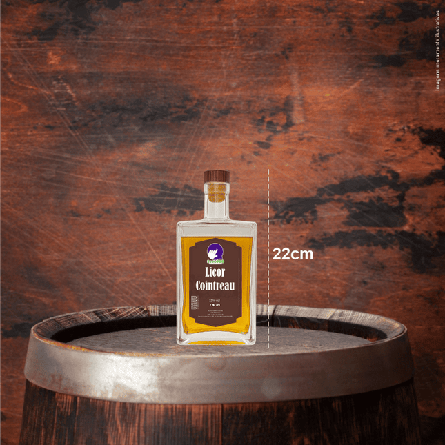 Rótulo para Licor  (7x11cm)- Brasão