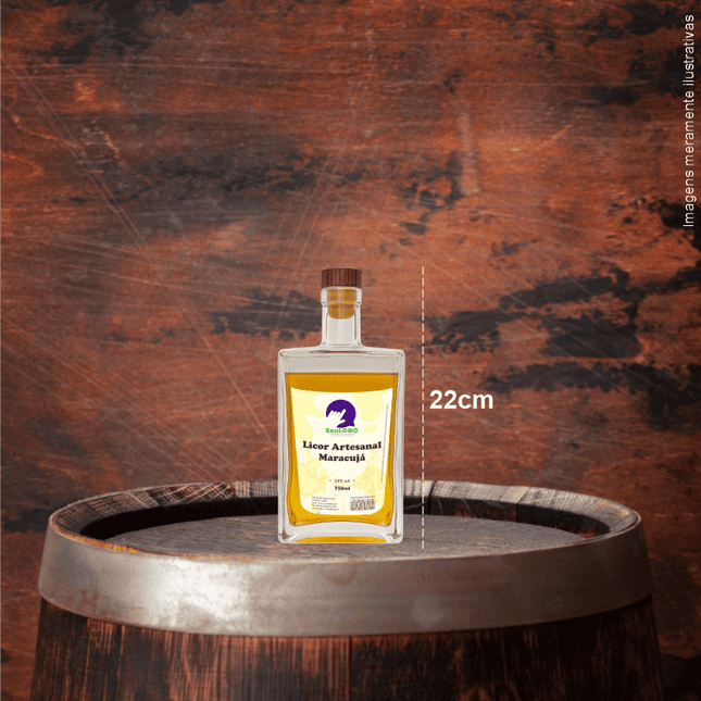 Rótulo  para Licor  (8x10cm) - Escudo