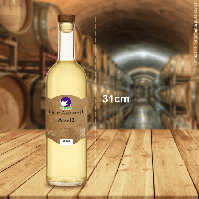 Rótulo para Licor (8x10cm)- Moldura