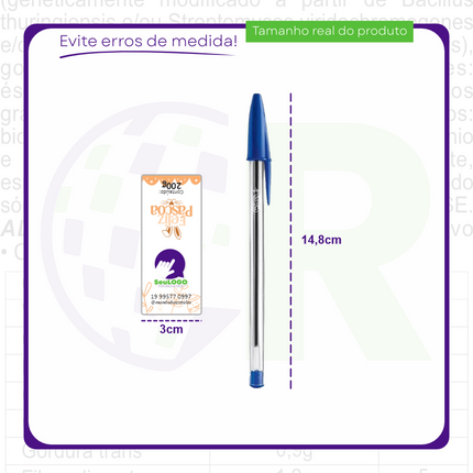 Rótulo de Páscoa (3x7cm) – 4 Cantos Arredondados