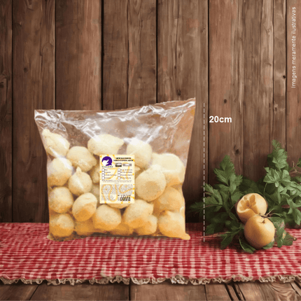 Rótulo para Mini Salgados Fritos (5x7cm)- 4 Cantos Arredondados