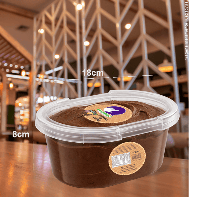 Kit Rótulos para Sorvete (6x6cm)- Redondo