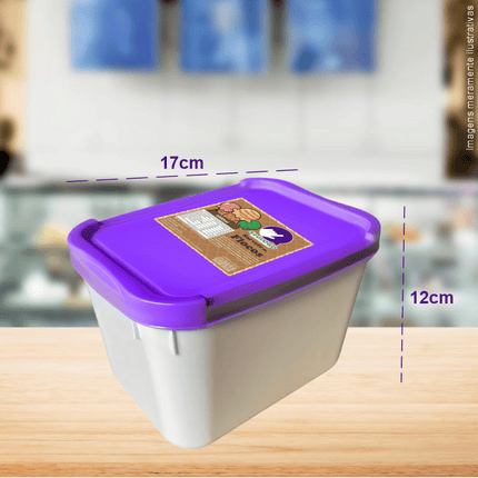 Rótulo para Sorvete (8x8cm) - 4 Cantos Arredondados