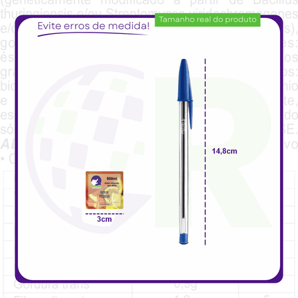 Rótulo para Suco Natural (3x3cm) - 4 Cantos Arredondados