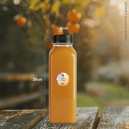 Rótulo para Suco Natural (3x3cm) - Redondo