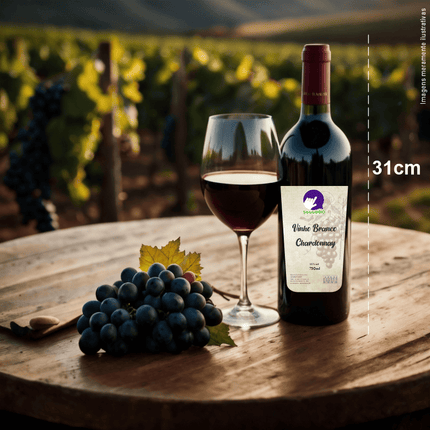 Rótulo para Vinho (7x11cm) - Escudo