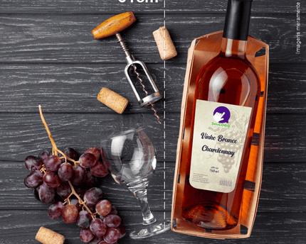 Rótulo para Vinho (7x11cm) - Escudo