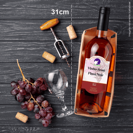 Rótulo para Vinho (7x11cm) - Moldura