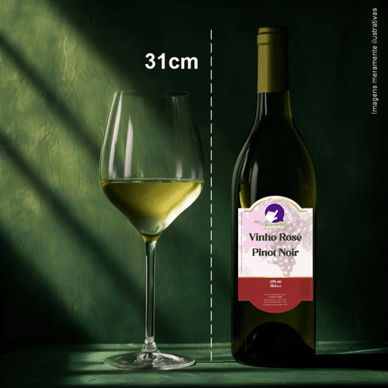 Rótulo para Vinho (7x11cm) - Moldura