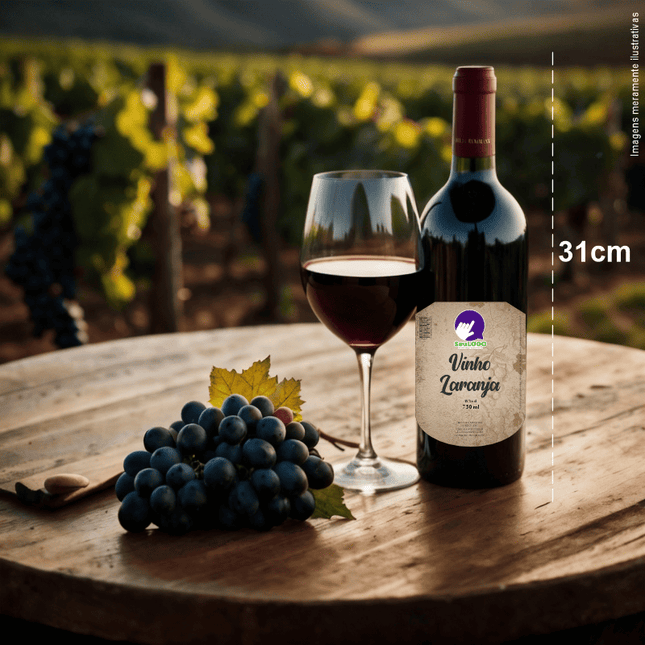 Rótulo para Vinho (8x10cm)- Brasão