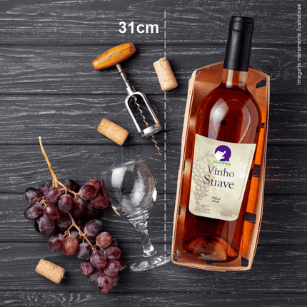 Rótulo para Vinho (8x10cm) - Escudo